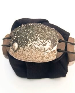 Brazalete oval pequeño plata serie Galaxy