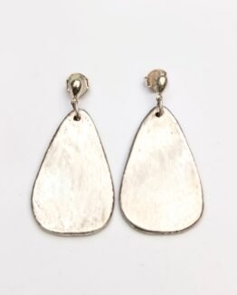 Aros Lágrima plata