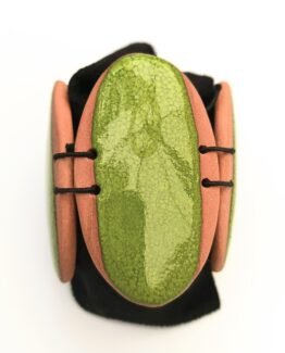 Brazalete Oval grande verde
