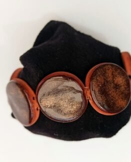 Brazalete Ana marrón aventurina